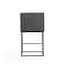 Manhattan Comfort Ambassador Counter Stool in Grey and Black (Set of 3) 3-CS010-GY - alternate 7